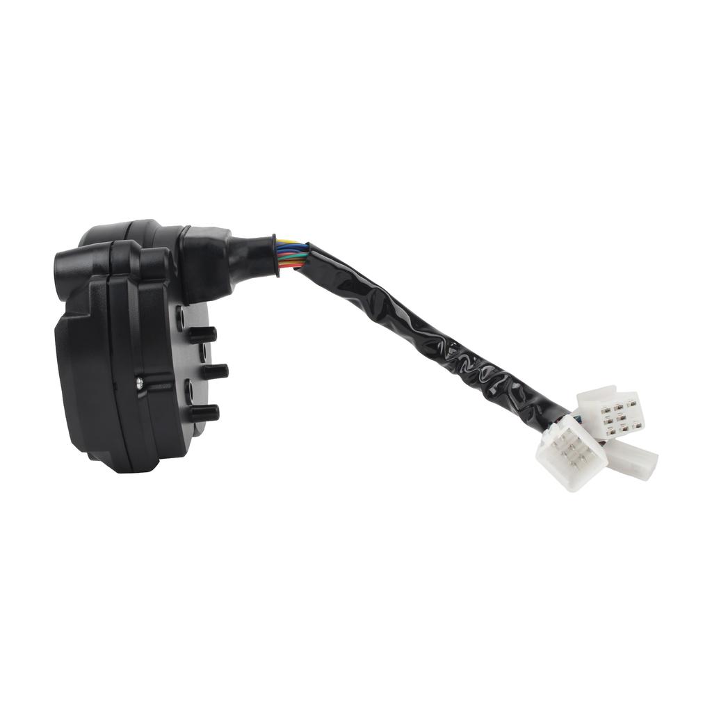 Motorcycle Universal Speedometer 12v LCD 7 Colors for Honda Suzuki Yamaha Kawasaki Digital Odometer Gauge Moto Dashboard Meter