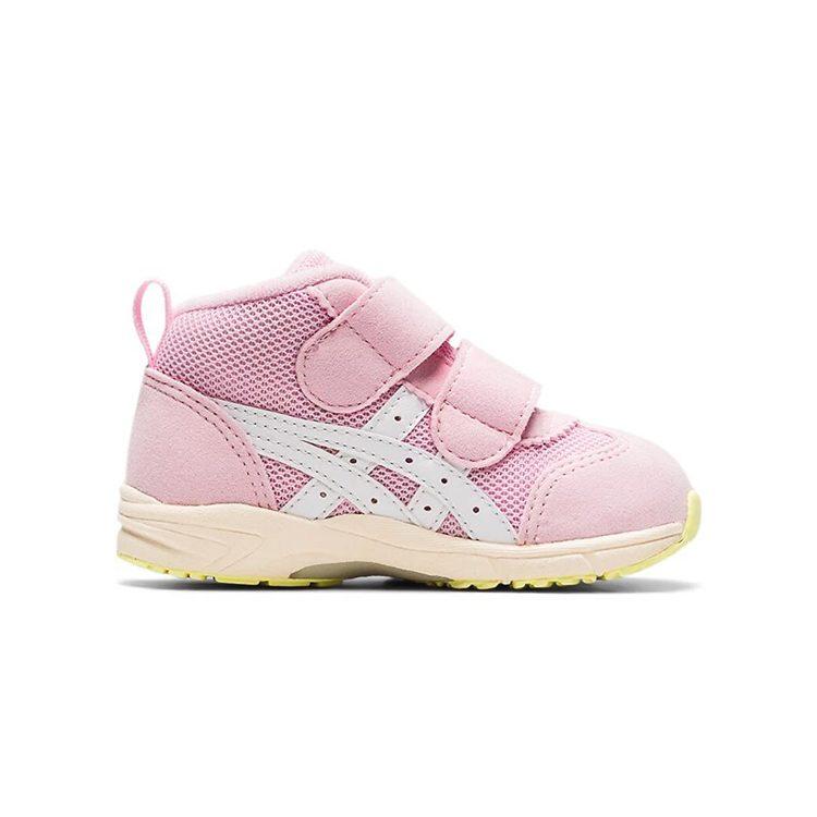 Asics Abrasion Resistant Anti Kick Breathable Mid Top Toddler Shoes Pink White Infant And Toddler TUB127-700