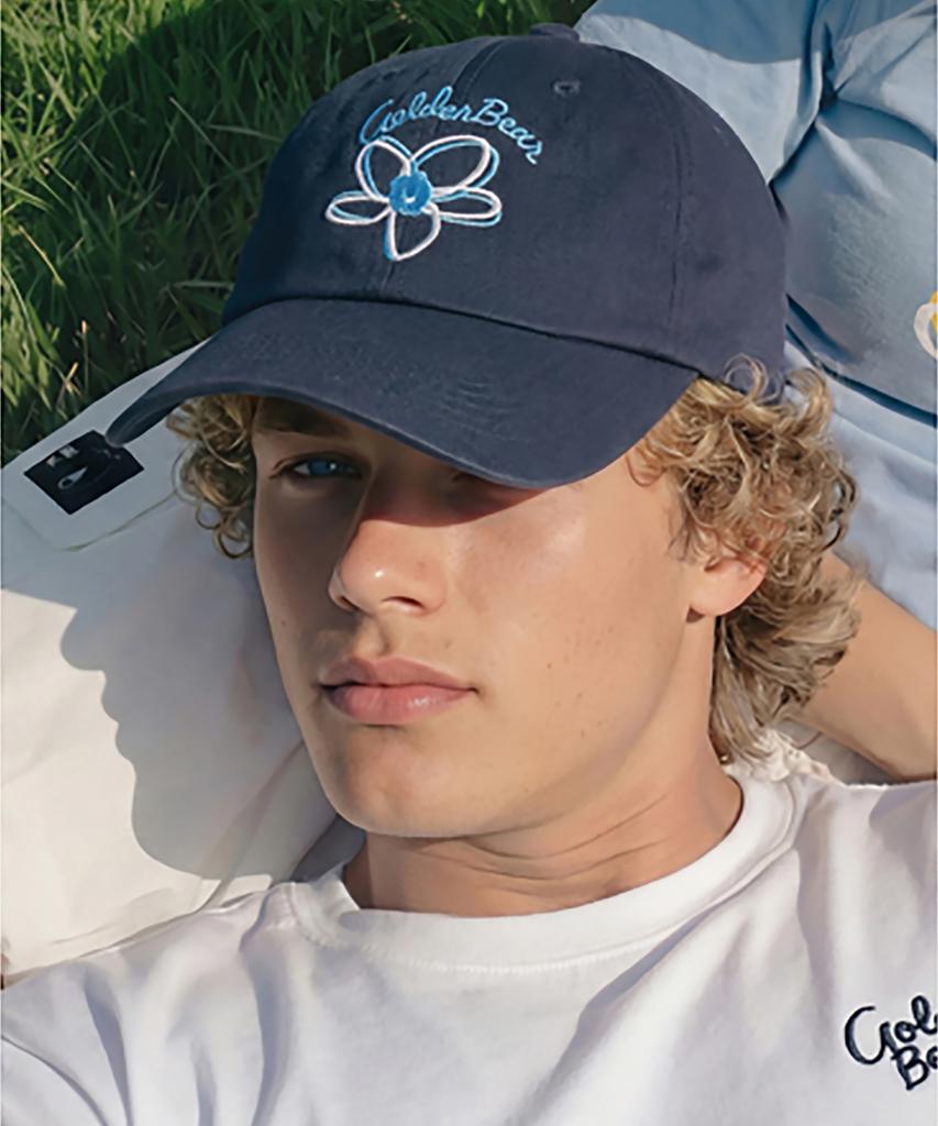 Goldeunbeeo (Female) Magnolia Graphic Ball Cap G6Rax26401Nyx