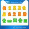 Handmade Colored Playdough Set for Kids with Molds and DIY Tools