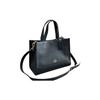 Coach Dempsey 29 Solid Pebble Grain Minimalist Leather Tote Bag Women Tote Black CO976-IMBLK
