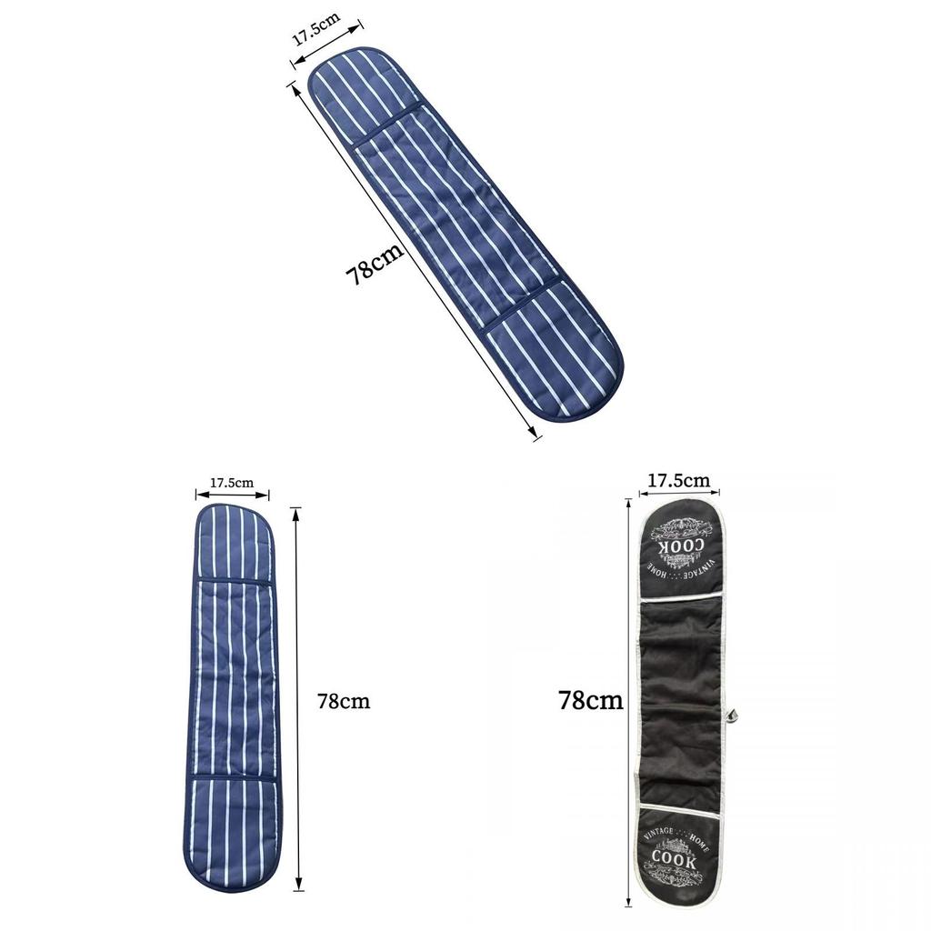 Cotton Oven Mitts With Long Sleeve Heat Resistant For Cooking And Baking Safety