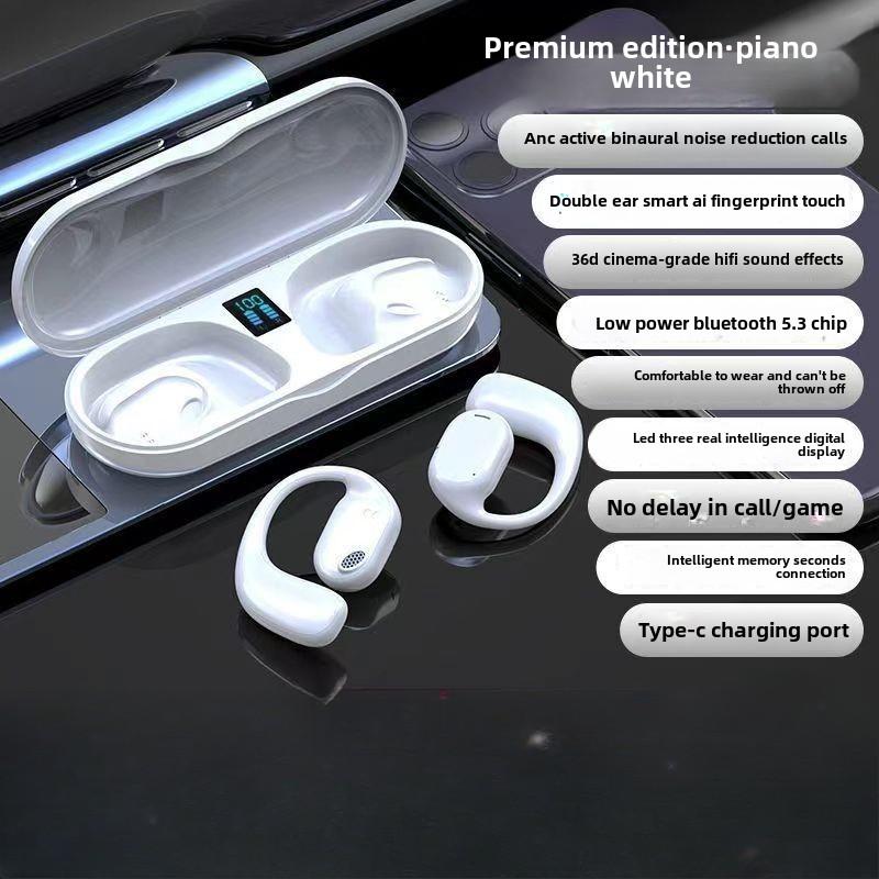 Κρεμαστά Ακουστικά Bluetooth Υψηλής Ισχύος Δεν Εφαρμόζουν στο Αυτί Κίνηση Τρελή Δεν Μπορούν να Αποκολληθούν Ακουστικά Bluetooth Υψηλής Ποιότητας Ήχου