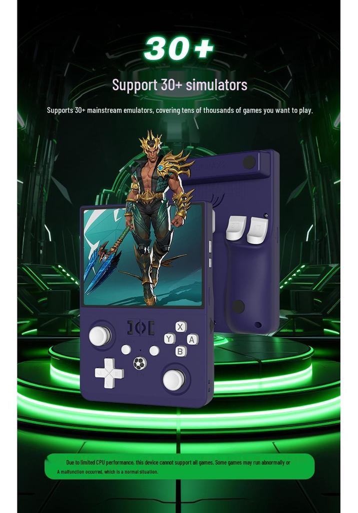 R36MAX2 Open Source Handheld Game Console: Classic GBA, FC Arcade, Portable PSP