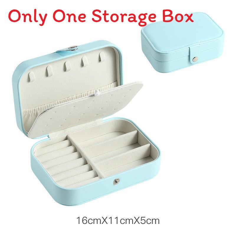 Jewelry Organizer Case With Leather Material For Travel And Gift Giving