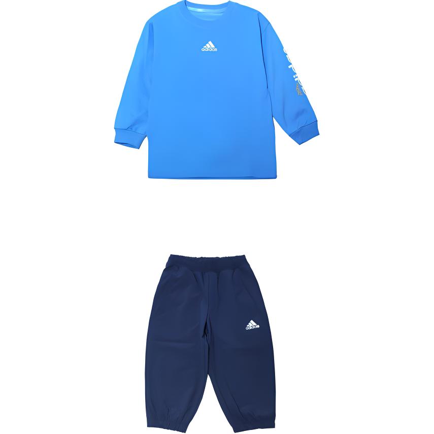 

Adidas x Nailong Casual Sportswear Blue Children Aged 3-7 Years Old JF1368 116