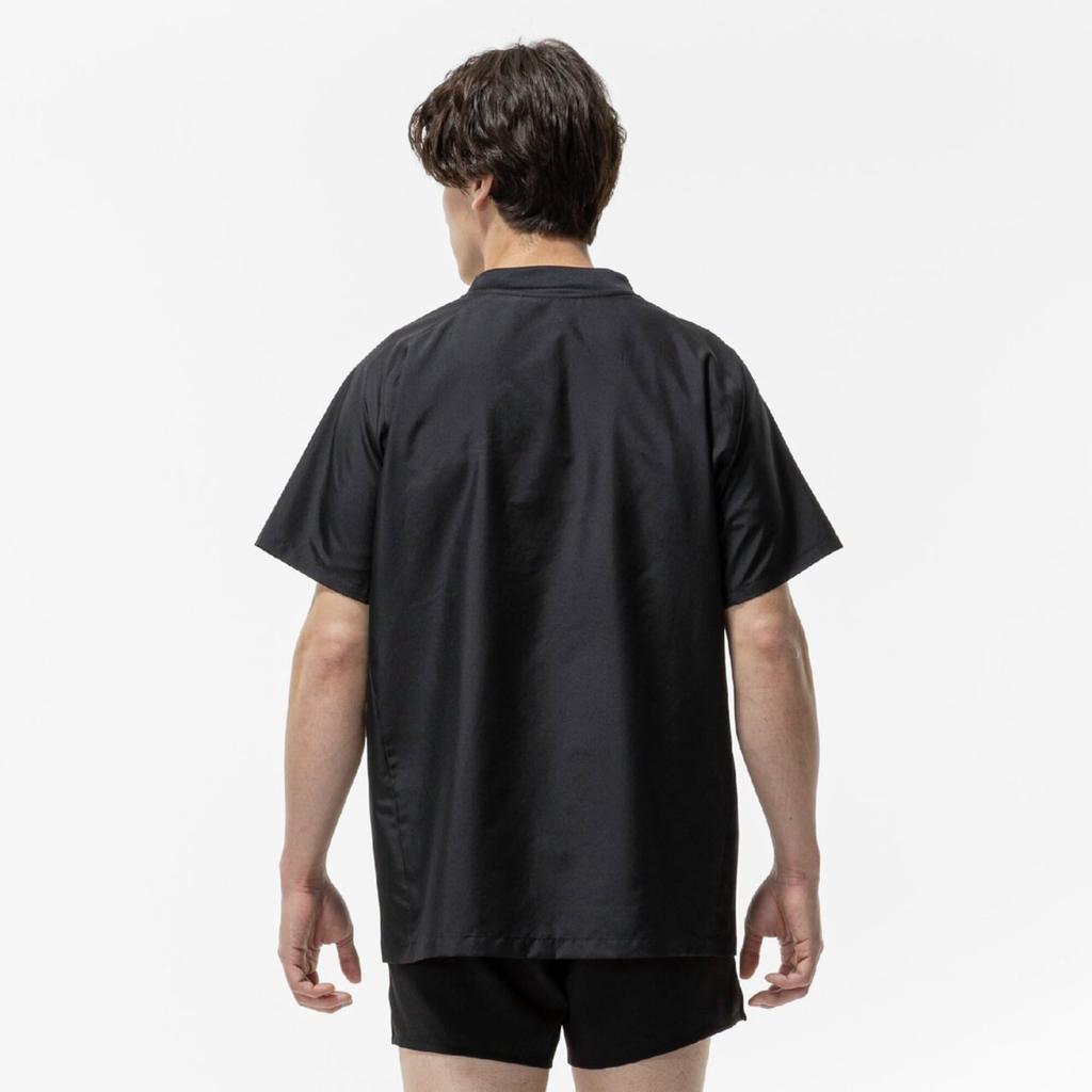 Volleyball Wear N-XT Short-sleeved Training Top V2MEC500 Unisex Black X Capri Breeze XL