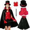Disfraz de Mago de Halloween para Escenario y Cosplay y Accesorios