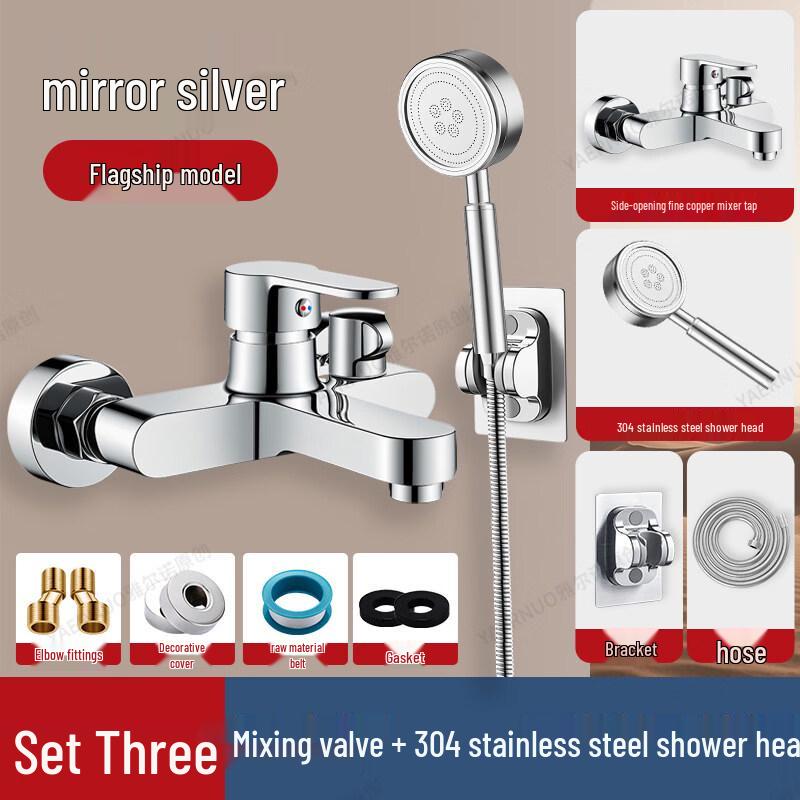 Concealed Wall-Mounted Shower System