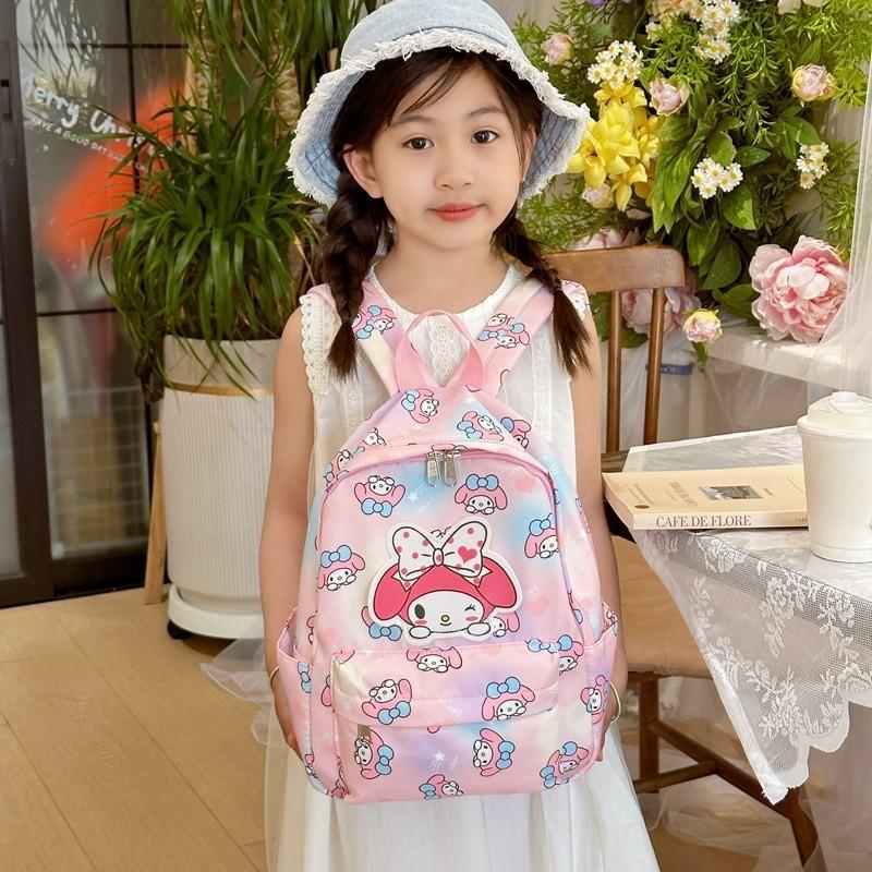 Adorable Cartoon Lightweight Backpack For Kids Comfortable Nylon Material