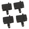 4 Pairs Bike Brake Pads Disc Brake Pads with Installation Tool Copper Fiber Organic Resin Bike Parts for MT200 M447 M510
