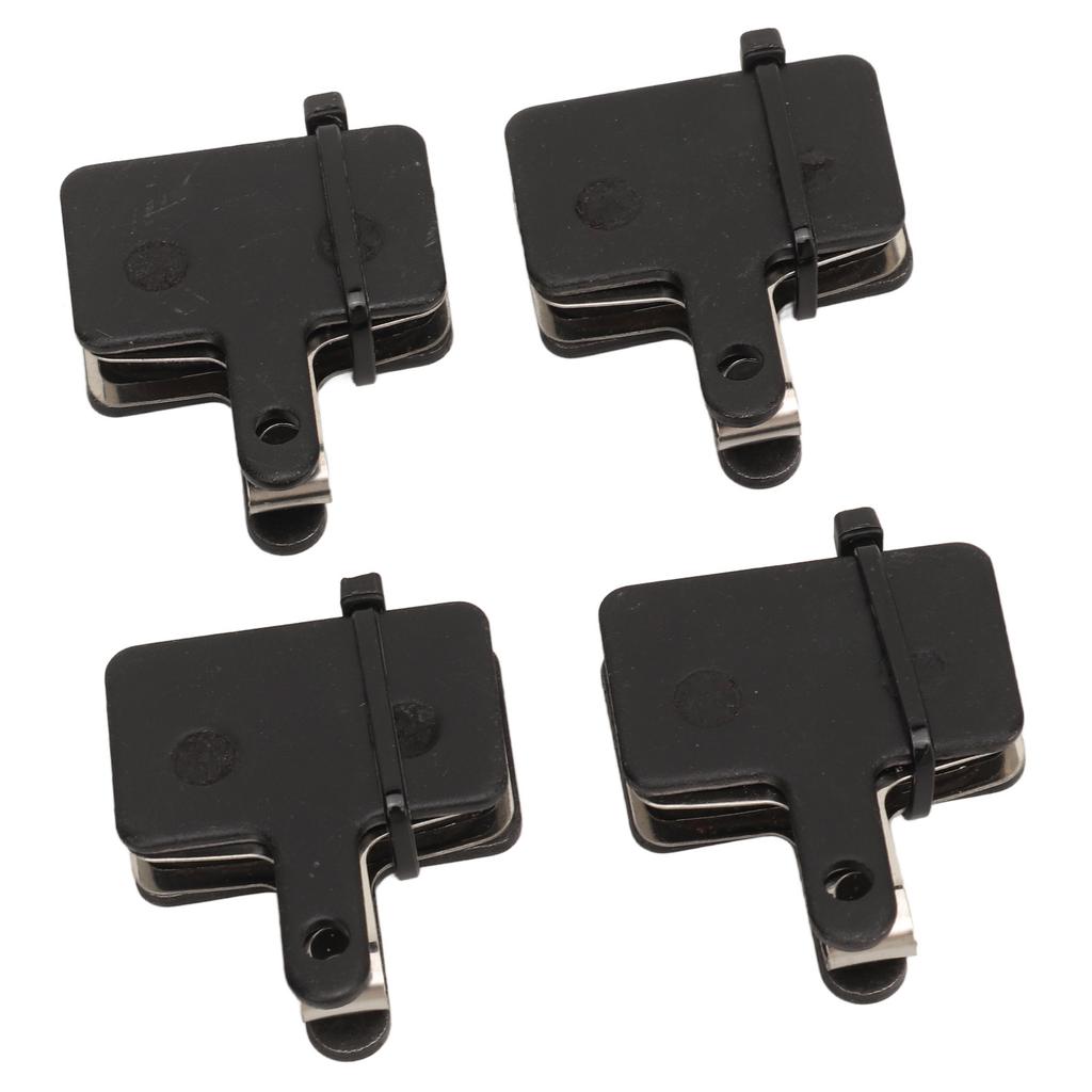 4 Pairs Bike Brake Pads Disc Brake Pads with Installation Tool Copper Fiber Organic Resin Bike Parts for MT200 M447 M510
