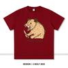 Women's Anger Issues Printed T-Shirt 100% Cotton Oversized Edgy Graphic Tees for Men Summer Tops Punk Streetwear