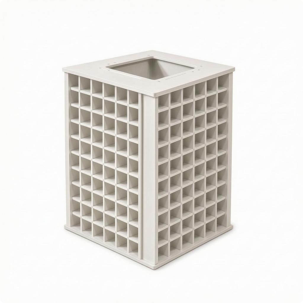 Bead Organizer MultiCompartment Rotating with Compartments Clear Storage Box