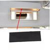 Visor Mirror Cover Sun Visor Cover ABS Construction