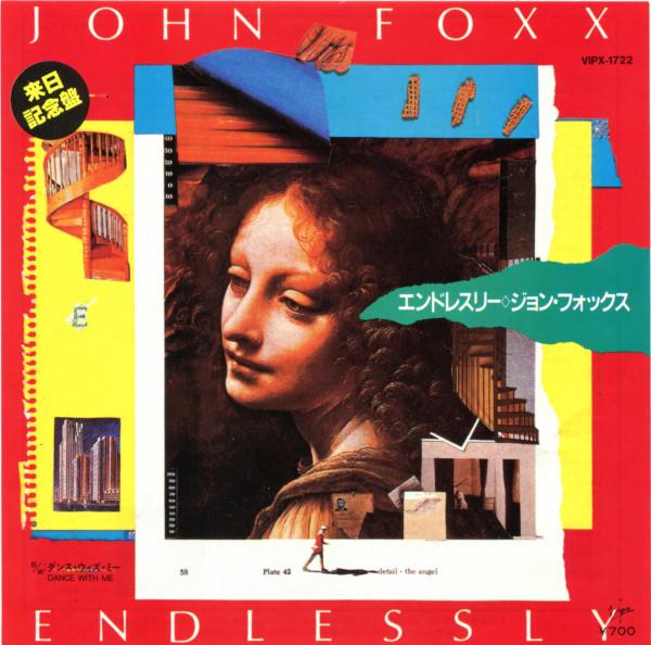 7inch Record JOHN FOXX  Endlessly  Dance With Me VIPX1722 Virgin 1983 Japan Rock Used