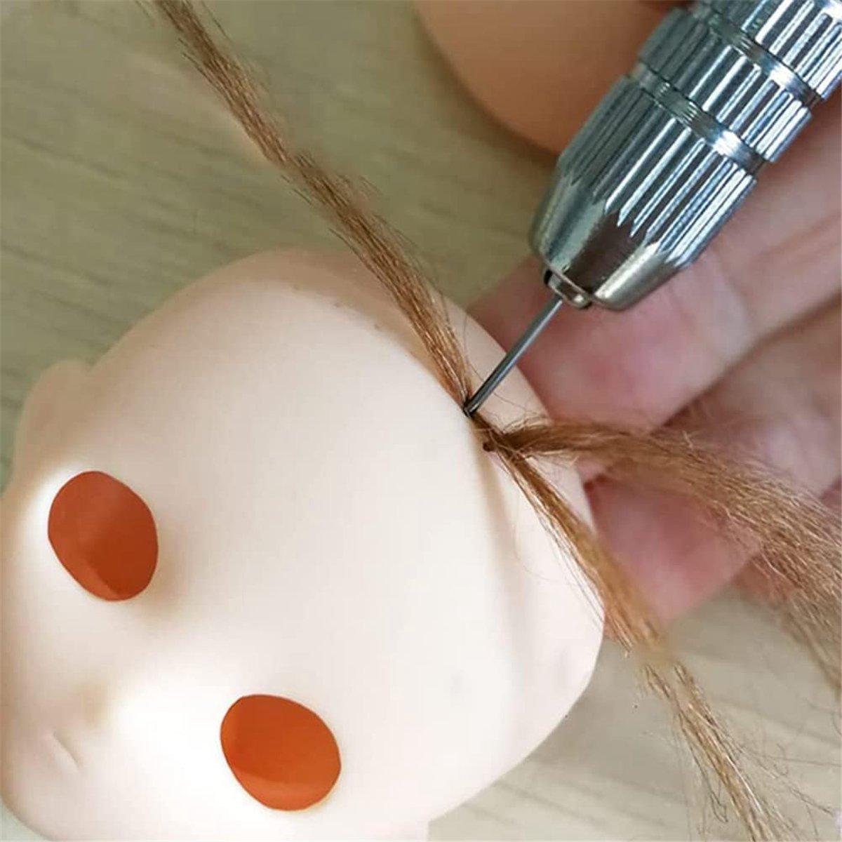 

BHBL Doll Hair Rerooting Tool for Doll Hair Rooting Holders Reroot Rehair Tools Stainless Steel Doll Making Kit China Mainland