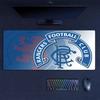 Rangers FC Mouse Pad, Large Gaming Desk Mat, Non-slip XXL Mousepad for Laptop & Tablet, Mini PC Playmat with Stitched Edges