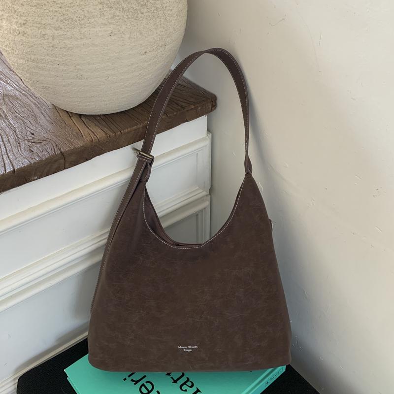 Large Capacity Tote Bag Women's Commuter Shoulder Bag Underarm Bag