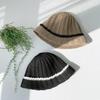 Men's and Women's Daily Bucket Hat with Wide Brim Knit Bucket Hat