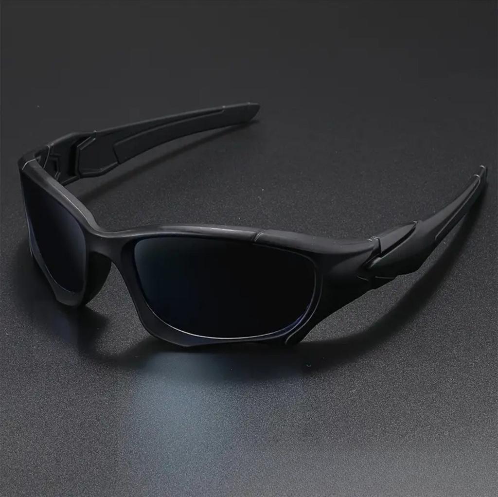 Lunettes de Soleil de Sport Unisexe UV400 Coupe-Vent Anti-Sable Protection UV Tendance Lunettes d'Extérieur pour la Sécurité des Yeux