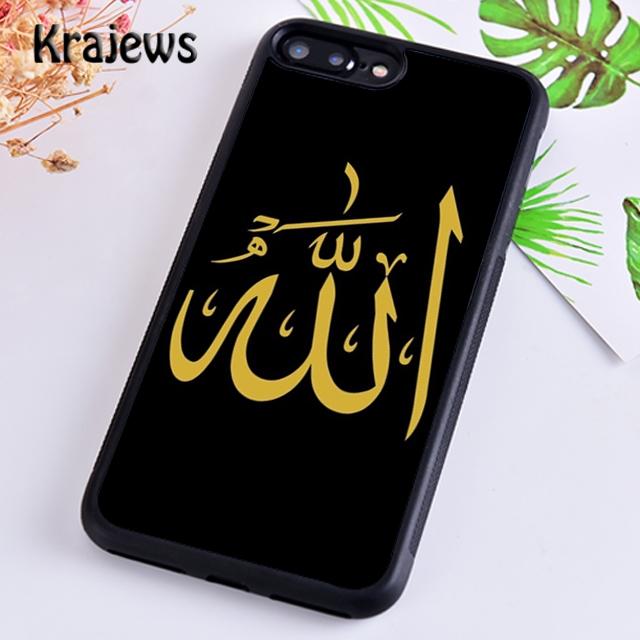 

Мягкий чехол Krajews в стиле мусульманской арабской каллиграфии для iPhone 14 5 6s 7 8 plus XR XS 11 12 13 pro max Samsung S21 S22ultra iPhone 13mini