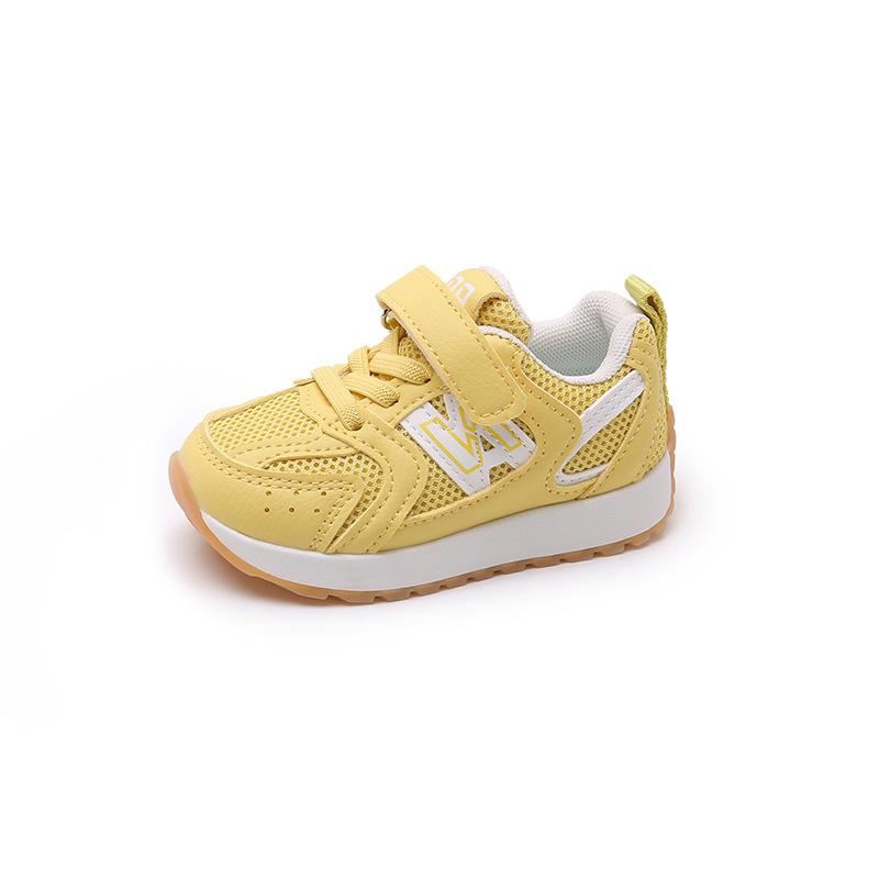 Double net autumn new boys Forrest Gump shoes mesh girls mesh shoes breathable soft sole casual trendy shoes dad shoes