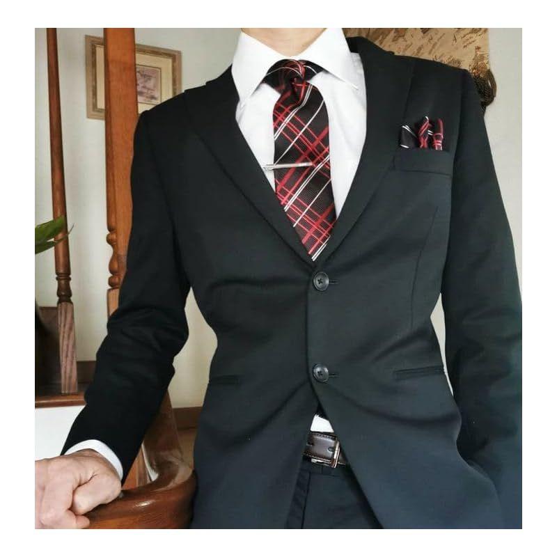 Used [MICHIKO LONDON] Brand Tie Made in Japan Nishijin-ori 100% Silk [Check] M-72 1