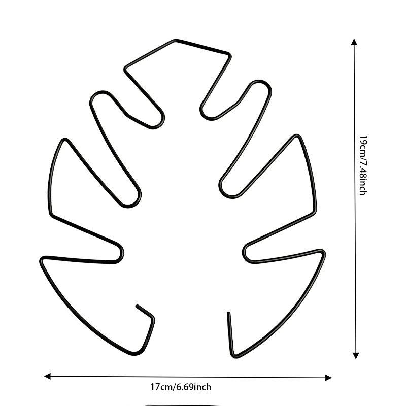 Large Hanging Plant Rack Iron Hook Fixed Plants Corrective Plants Suitable For Flower Pot Decoration Indoor And Outdoor Use