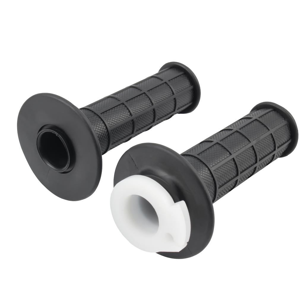 Motocross Gasgriffe 22mm Schwarz Enduro Für Yamaha Honda Kawasaki 110-250CC ATV UTV Motorrad Universelle Teile