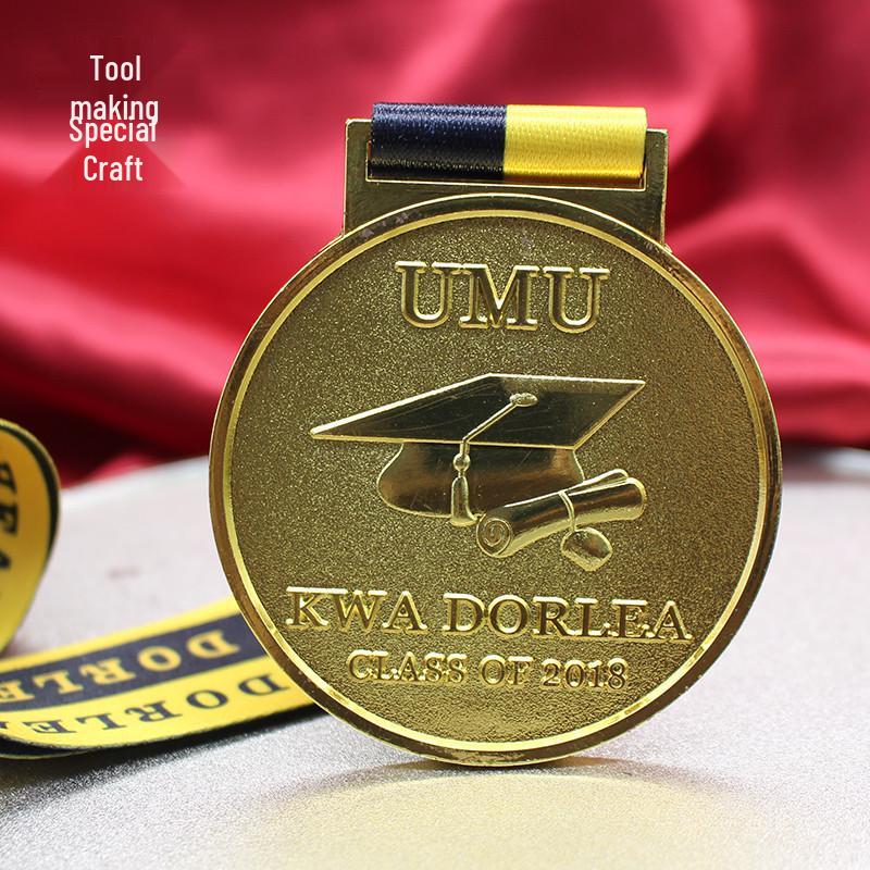 Custom Creative Metal Medals for Sports, Marathon, and Baking Events STJP04