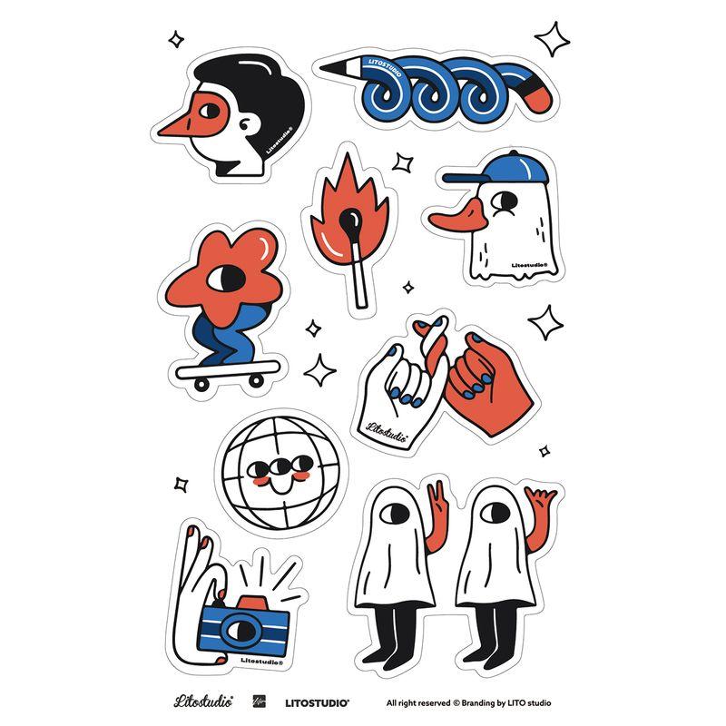 

Snowflake Beef Airpods4 Wireless 3 Generation Bluetooth Pro2 Generation Applicable to Apple Earphone Case Trendy Protective Case INS Artistic Sense Collect Stickers for Store