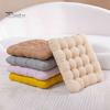 Hip And Lumbar Support Pillow Office Chair Cushion, Breathable Seat Pad, 40x40cm Soft Cushion for Home Stuffed Floor Reading Nook Polyester