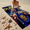 Curry Fashion Beach Towel: Ideal for Summer Adventures Soft, Absorbent and Quick Drying Suitable for Swimming and Bathing