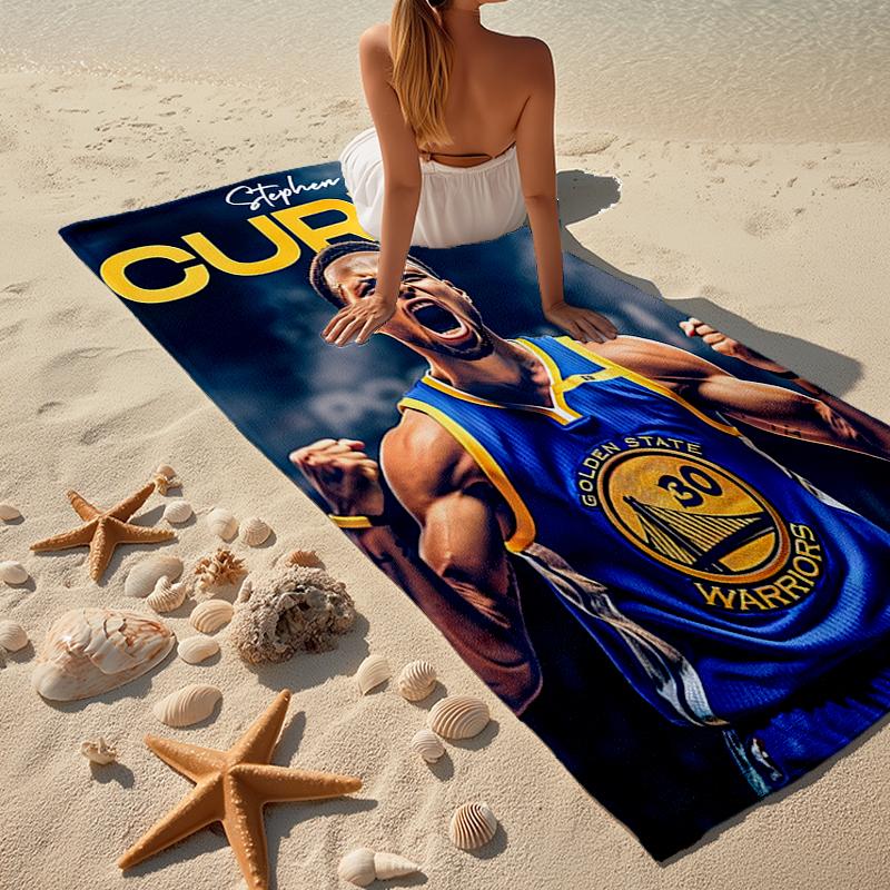 Curry Fashion Beach Towel: Ideal for Summer Adventures Soft, Absorbent and Quick Drying Suitable for Swimming and Bathing