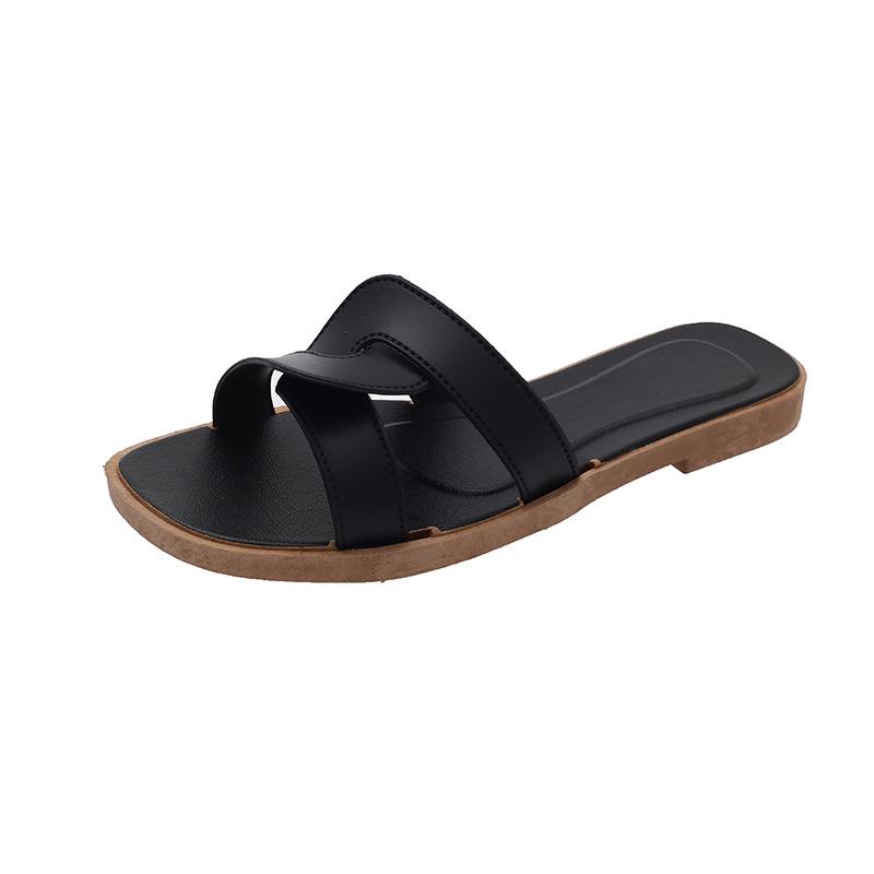 Women's Versatile Summer Cross-Strap Flip-Flops - Non-Slip, Fashionable & Trendy