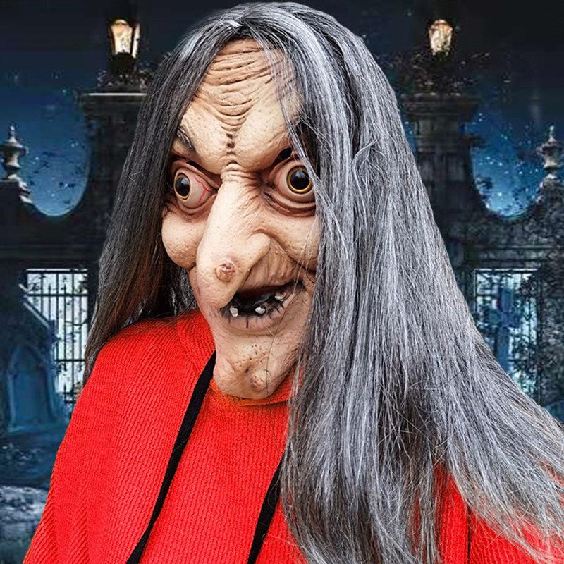 2024 Bestseller Halloween Hexe Baby Teufel Latex Maske