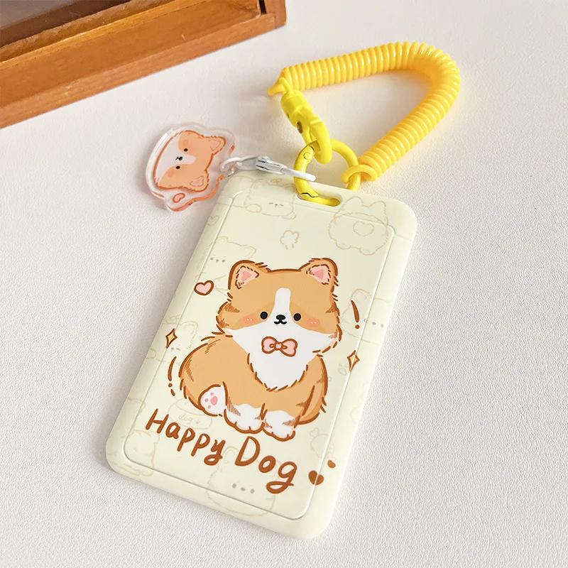 Cute Tulip Cartoon Korean Photo Card Holder Idol Photocard Holder Srudent ID/Bus/Bank Card Case Girls School Stationery