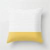 Flower Decoration Yellow Pillowcase Office Living Room Home Pillowcase Car Ornaments