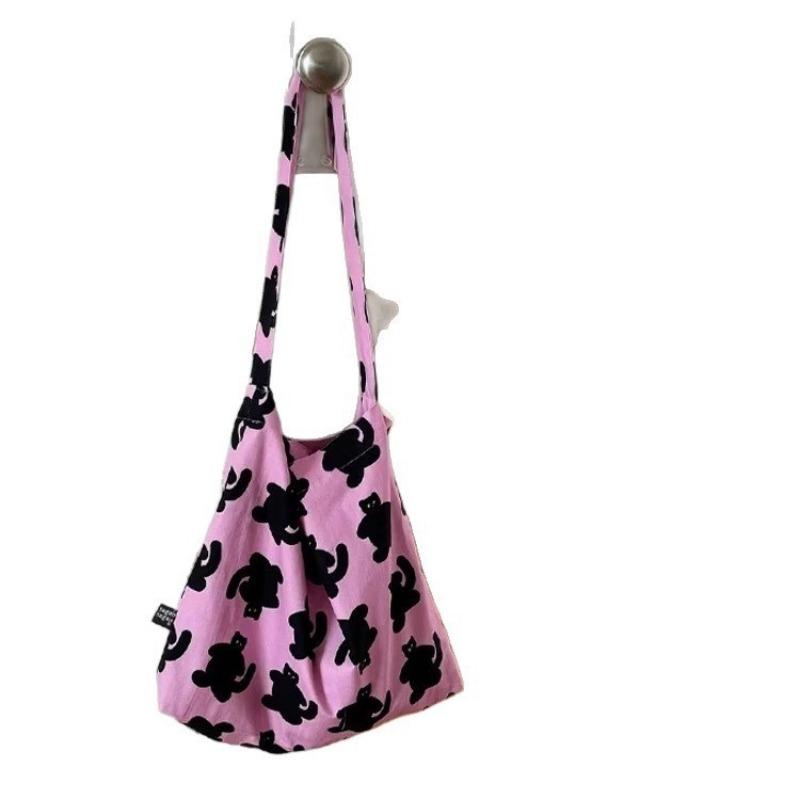 Single-shoulder Handbag, Artistic Large-capacity Tote Bag