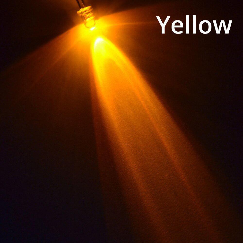 1000pcs F3 3mm Round White Red Yellow Blue Green Bright Light Emitting Diode Assortment Kit Bulb Led Lamp Electronic Component