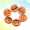 any trace School Stationery Pencil Rubber Correction Supplies Halloween Eraser Pumpkin Eraser