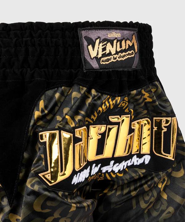Venum Attack Muay Thai Shorts Black and Gold M