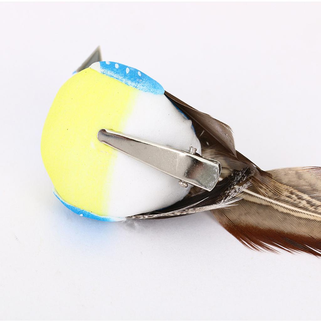 Simulated Feather Birds For Christmas