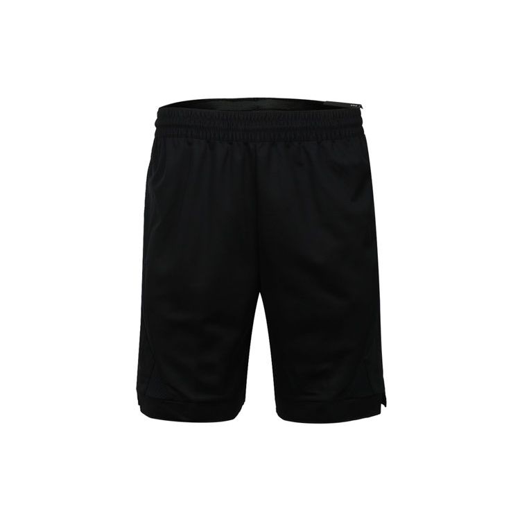 Air Jordan Side Logo Solid Color Basketball Shorts Men Bottoms Black AJ1115-010