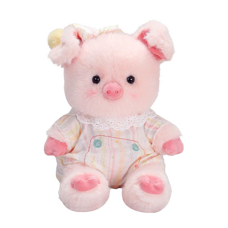 Plush Pig Toy For Girls Soft Cartoon Doll Gift For Sleep Comfort