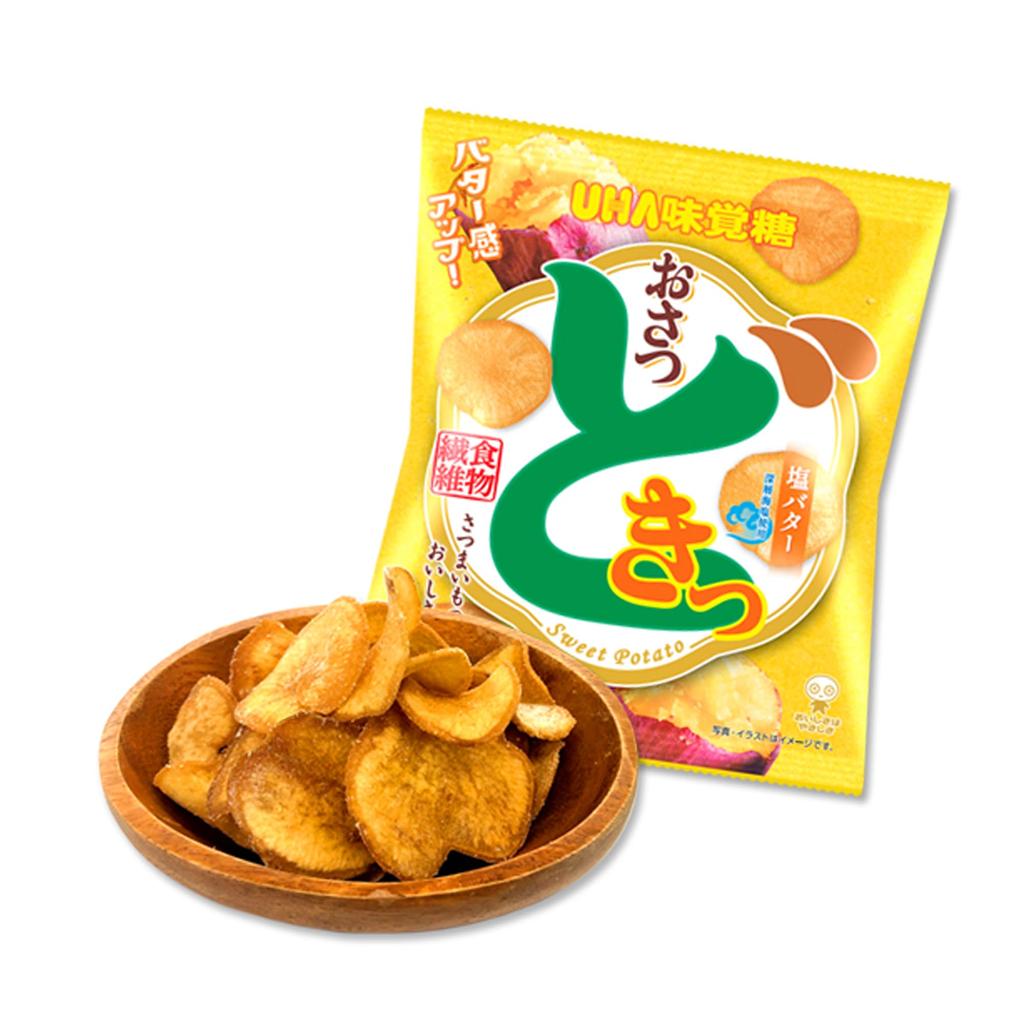 UHA Mikakuto Osatsudoki Salted Butter 65g x 10 bags