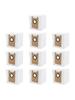 For Loorow AT800 Robot Vacuum Dust Bag Set of 10 for Better Filtration