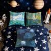 Art Water Lilies C-Claude M-Monet Cushion Cover Home Office Convenient Nordic Simplicity Hit With Zipper Cushion Cover