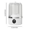 Underwear Washer with Laundry Cup Cordless Small Washing Machine Rechargeable Portable Washing Machine for Bra Underwear Socks